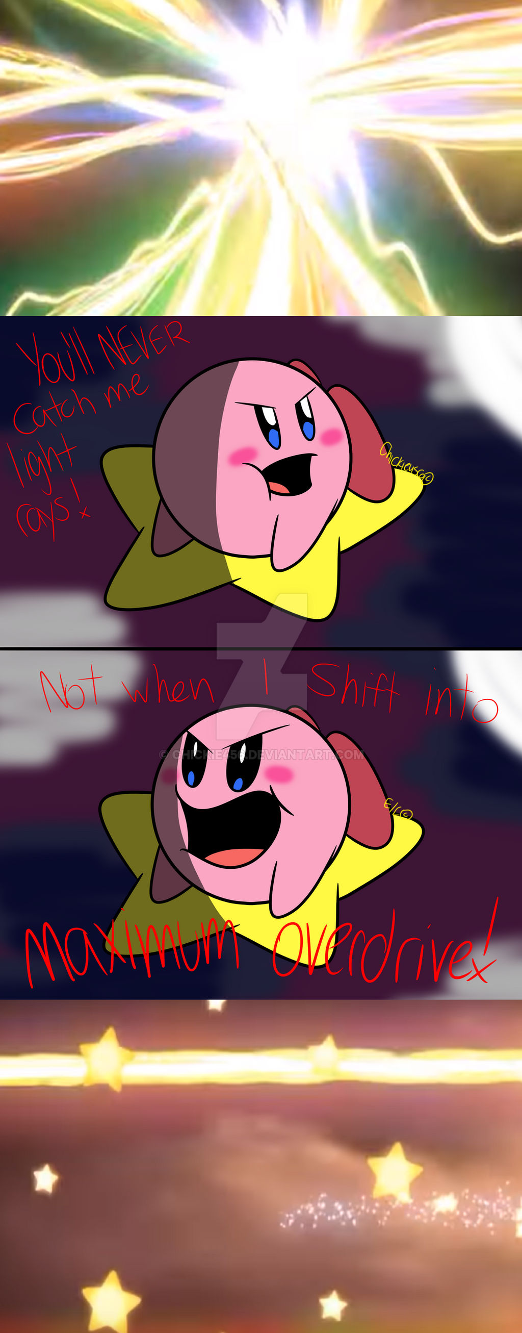 Kirby's maximum overdrive!