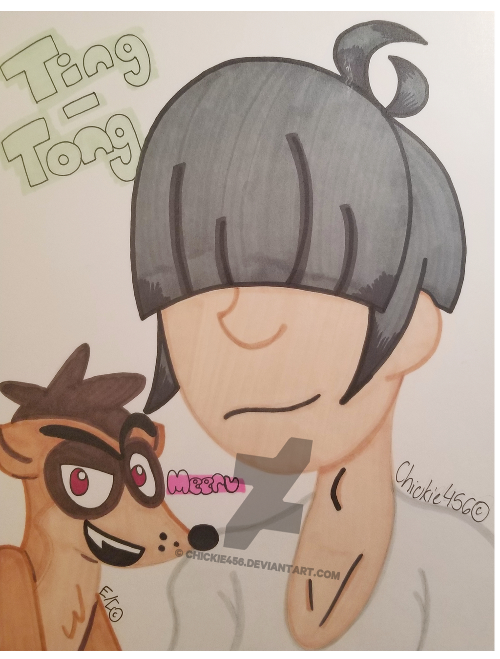 Ting Tong Meeru Marker Headshot by Chickie456 on DeviantArt Ting Tong Meeru Marker Headshot by Chickie456 on DeviantArt