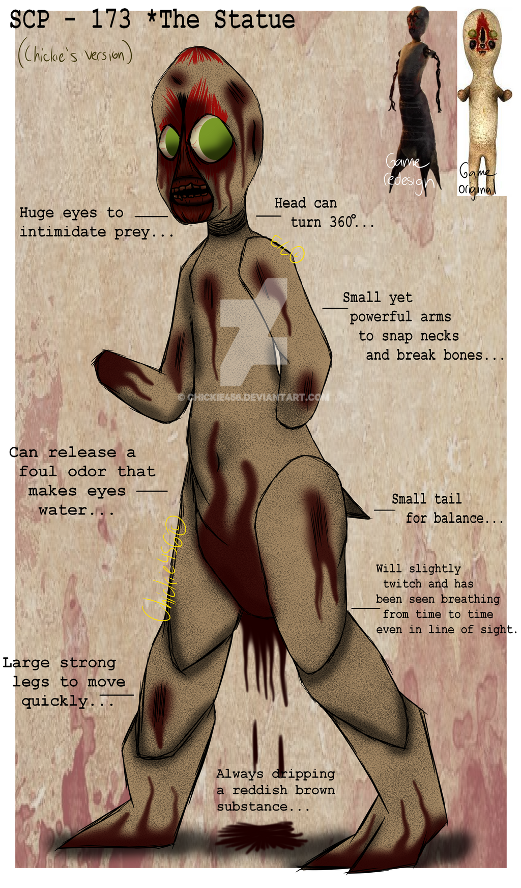 SCP-999, The Tickle Monster, SCP Humanized by Alloween on DeviantArt