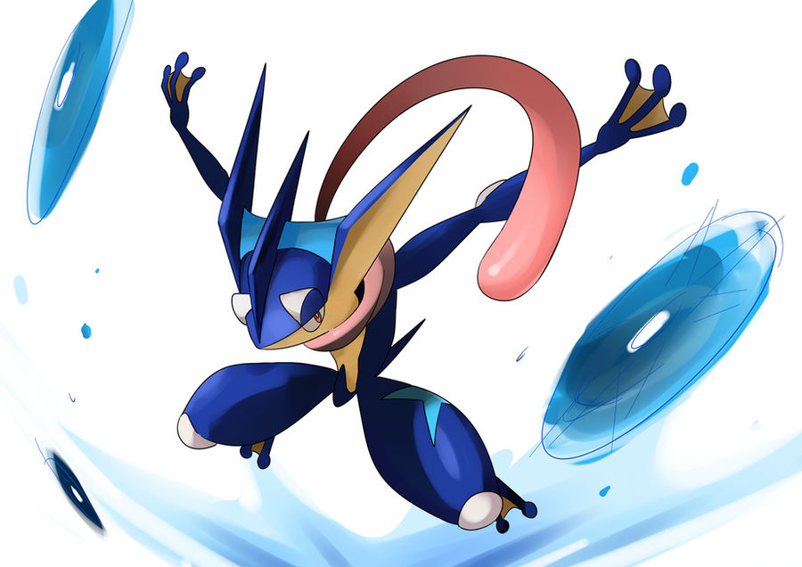 Greninja by amagasane on DeviantArt Greninja And Gardevoir. 