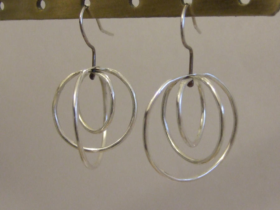 Sterling silver earrings