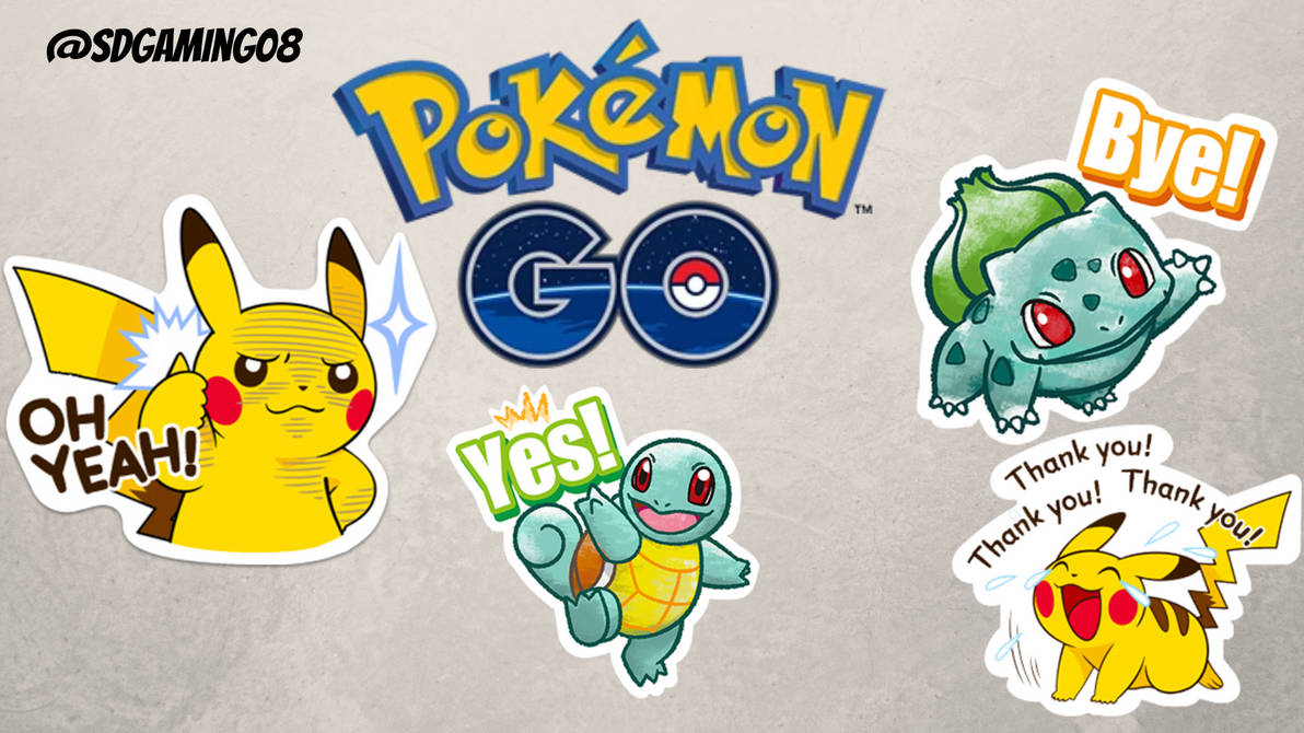 Pokemon Go Stickers by sdgaming08 on DeviantArt