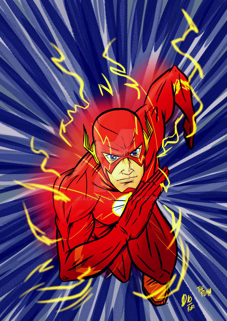 The Flash in SpeedForce by JoackoDg on DeviantArt