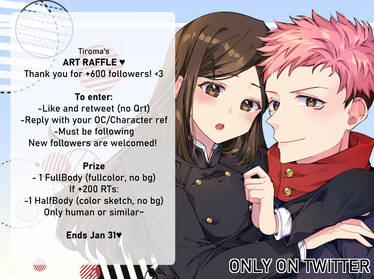 Art Raffle on Twitter~