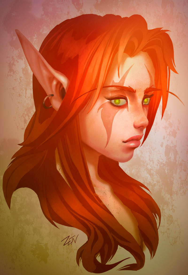 Blood elf by Zendanaar on DeviantArt