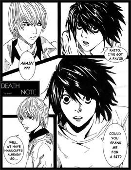 Death Note: Spanking