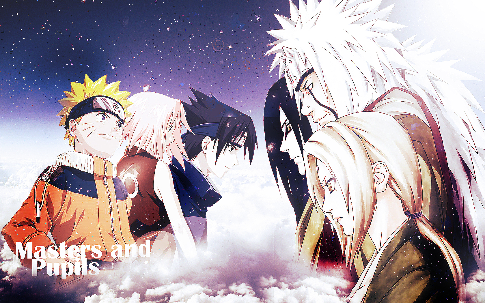 Naruto Masters and Pupils