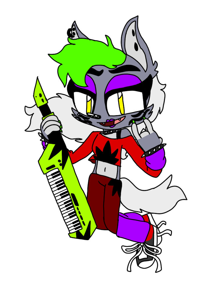 Glamrock Roxy (3/4) by JackMark20000 on DeviantArt