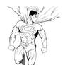 Superman Digital inks
