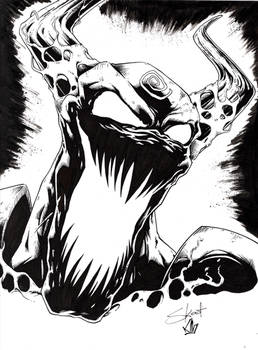 Dark Carnage Inks over Starnes 