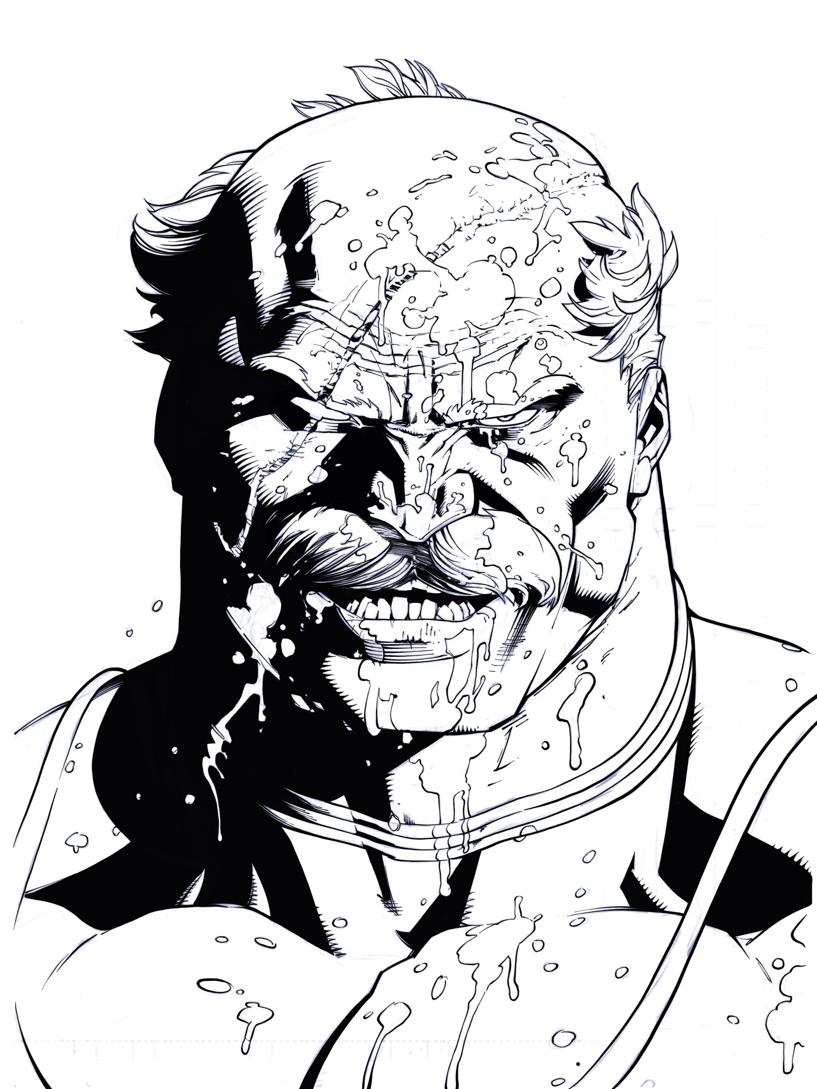 Conquest Inks Over Ryan Ottley pencils by kingcorey25 on DeviantArt Conquest Inks Over Ryan Ottley pencils by kingcorey25 on DeviantArt