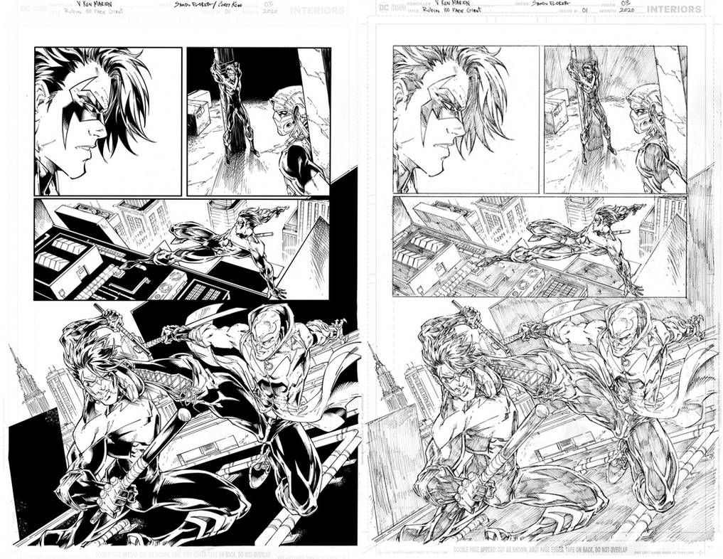 Han Ink Robin Robin Sample Inks over Marion by kingcorey25 on DeviantArt