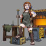 Dwarf blacksmith