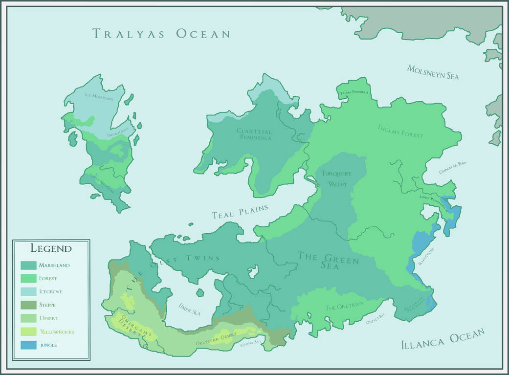Ontes Continent by Astrographer on DeviantArt