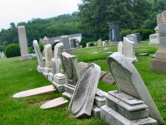 Silver-Stock: Cemetery Ruins 1