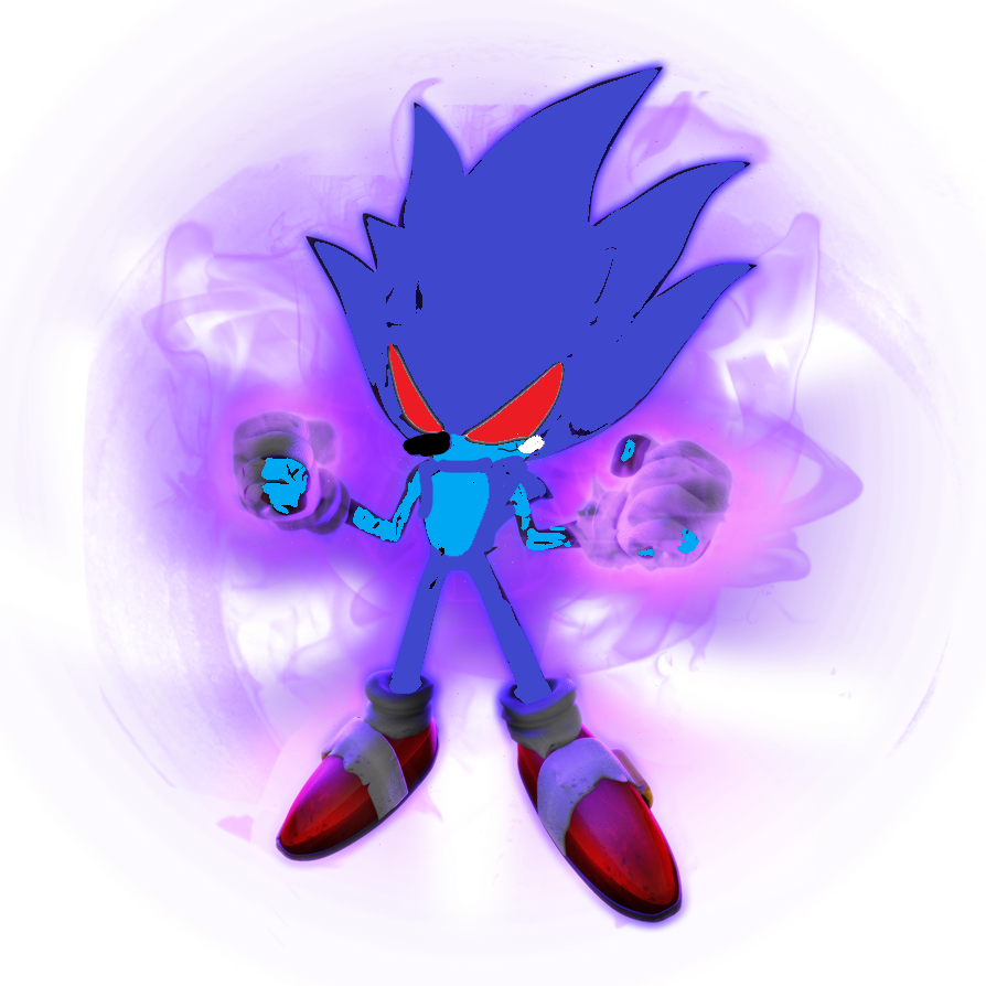 Dark hyper sonic by amogus5678 on DeviantArt