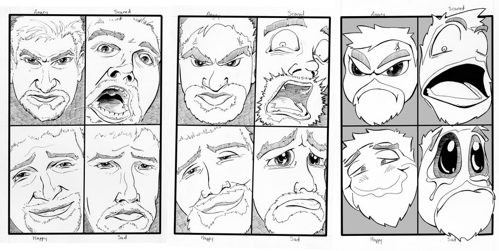 Simplification Drawing Example Simplification Example by aaronverzatt on DeviantArt