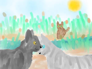 Graystripe and Silverstream - By The River