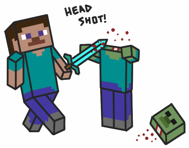 Minecraft Drawings Steve