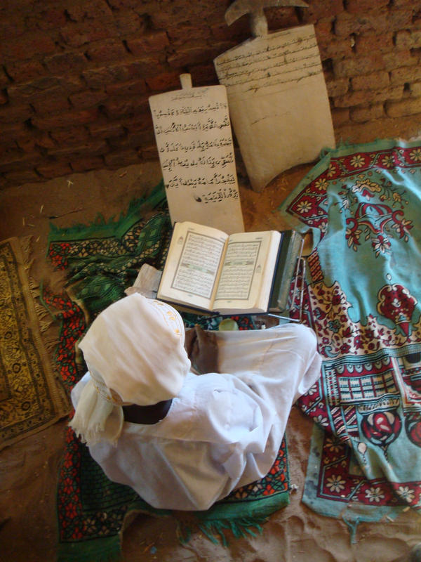 Sudan Muslim Reading Quran