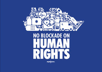 NO BLOCKADE ON HUMAN RIGHTS