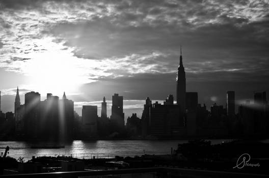 Sunset over Manhattan II