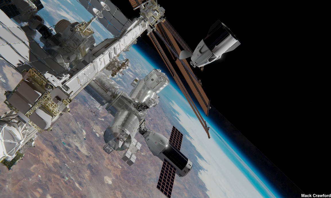 Final undocking from ISS by brickmack on DeviantArt