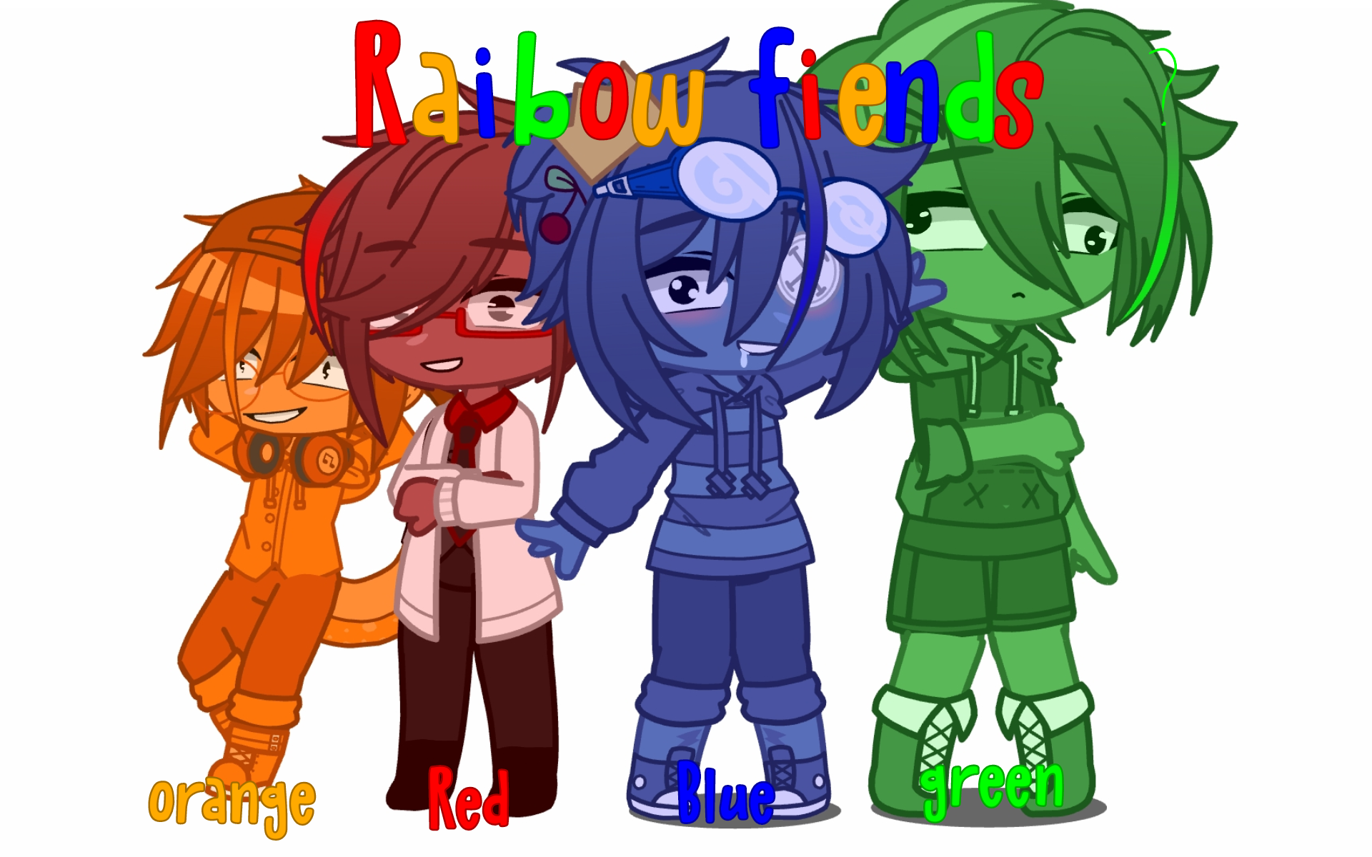 Rainbow friends in gacha by KumaDraws334 on DeviantArt