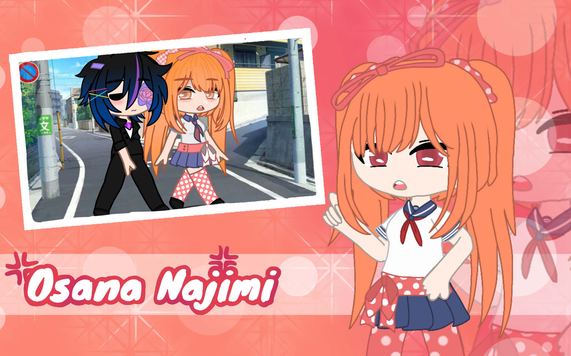 I made Osana in Gacha Club.