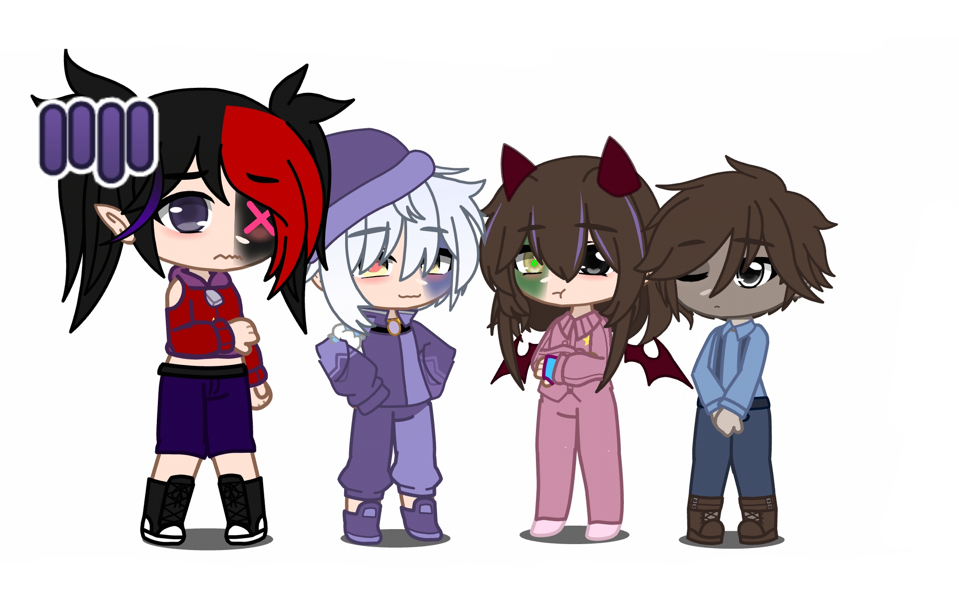 My ocs in Gacha Club and Gacha Life by HanakoLovesEddsworld on DeviantArt