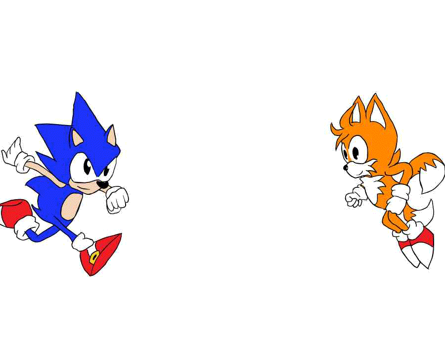 Sonic and Tails high five animation by mrdaywhea on DeviantArt Sonic and Tails high five animation by mrdaywhea on DeviantArt