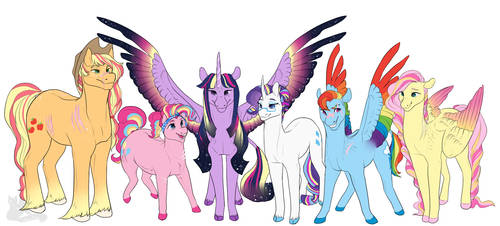 :Mane Six Headcannons: