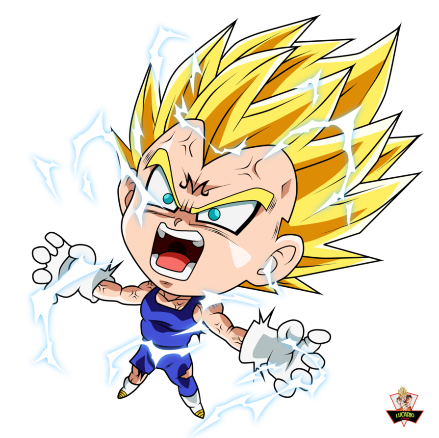 Dragon Ball Chibi Vegeta SSJ1