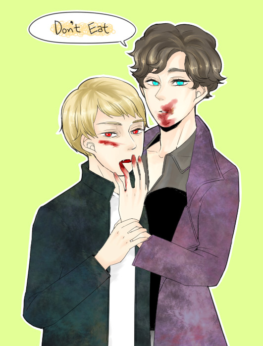 [Johnlock]Vampire!