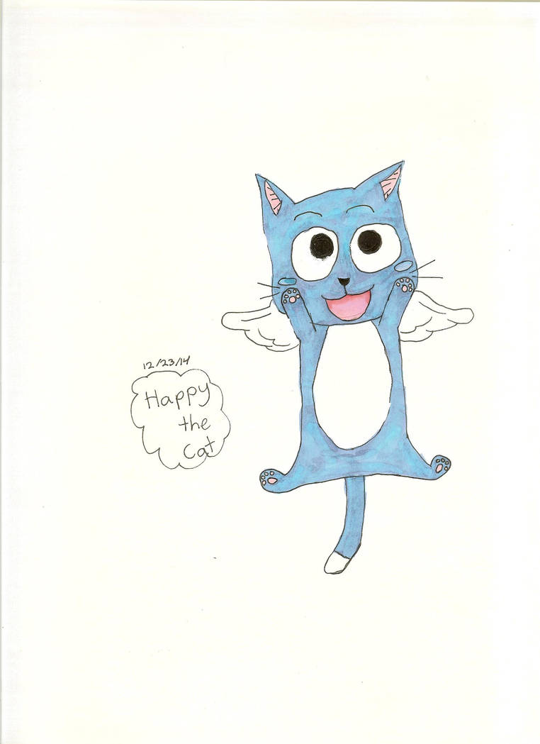 Happy The Cat - Fairy Tail