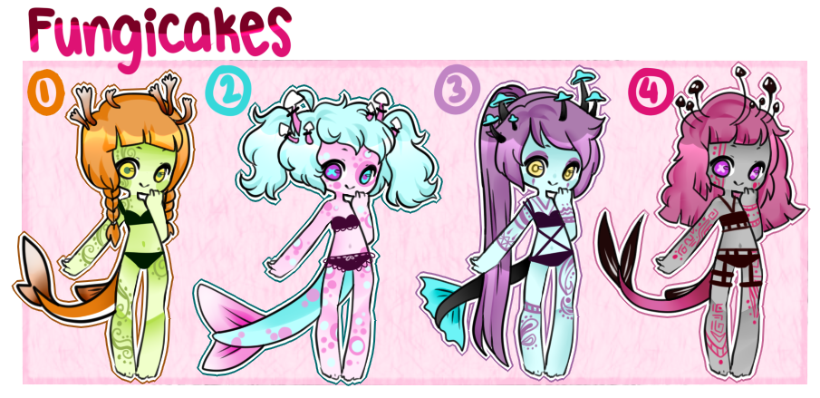 [Adopts]: Printed Fungicakes (CLOSED)