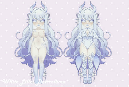 [Adopt]: White Lilies Dextroluma [CLOSED]