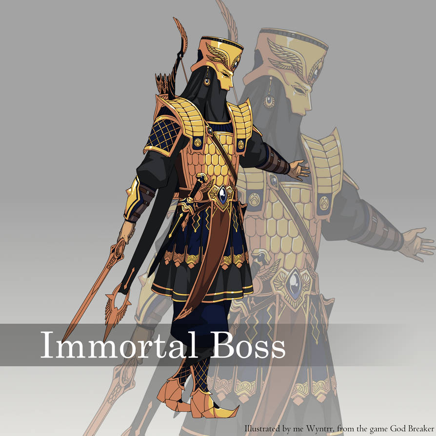Immortal Boss by Wyntrr99 on DeviantArt