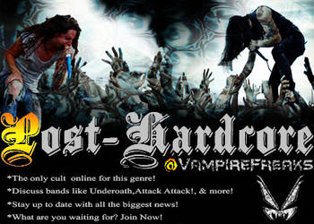 Post-Hardcore VF Cult Join Now! Banner