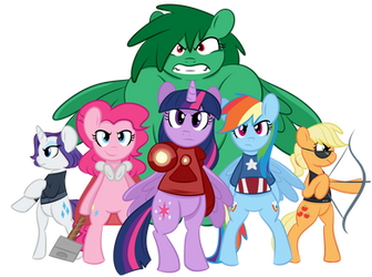 Pony Avengers [Commission]