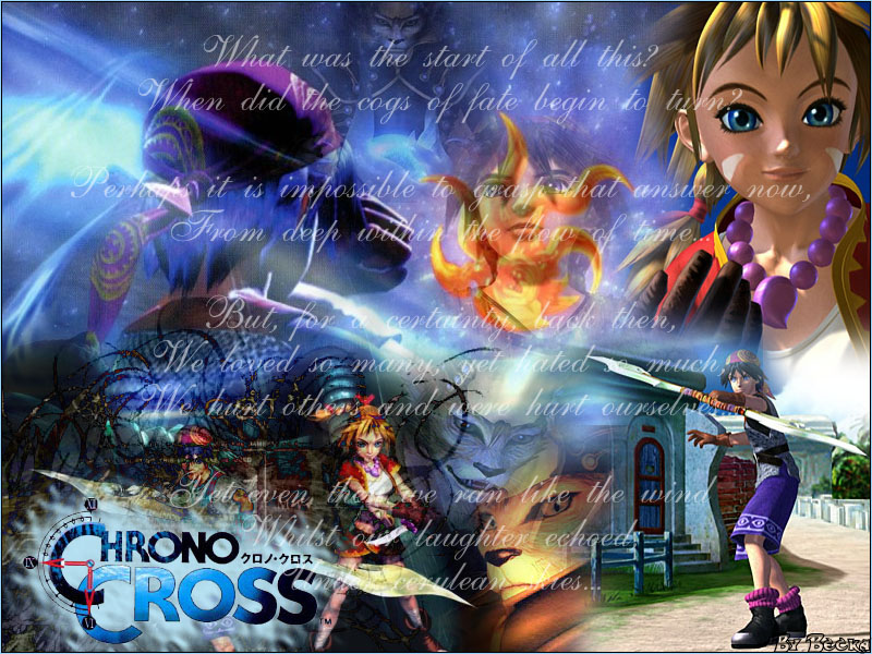 Chrono cross, Cross background, Fantasy inspiration