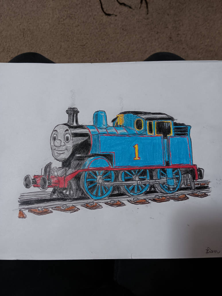 My RWS Thomas Drawing by SUPERBRUHLXPE on DeviantArt