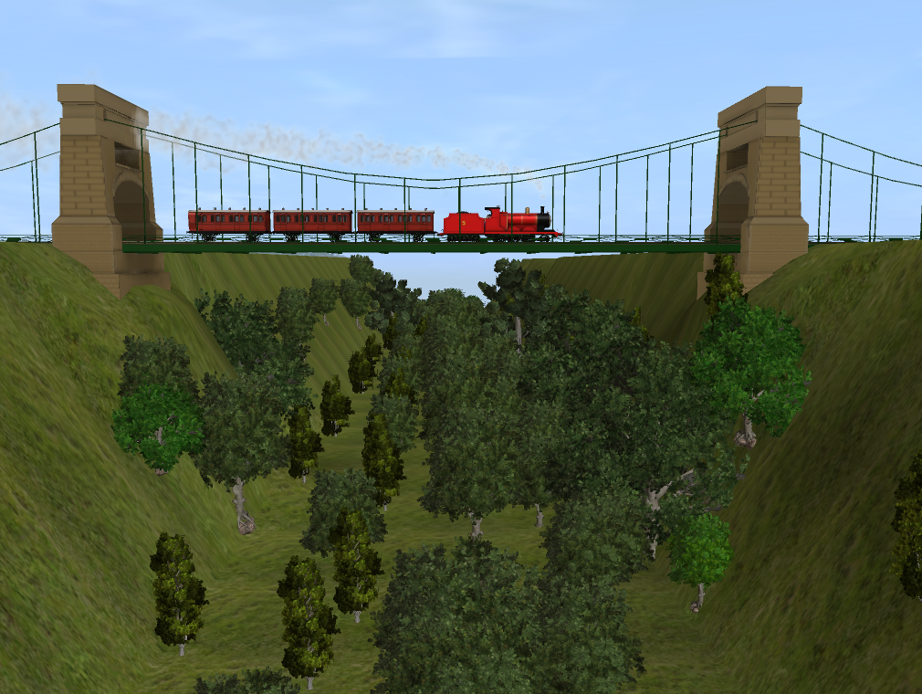 The Sodor Suspension Bridge by ZachmanAwesomenessII on DeviantArt