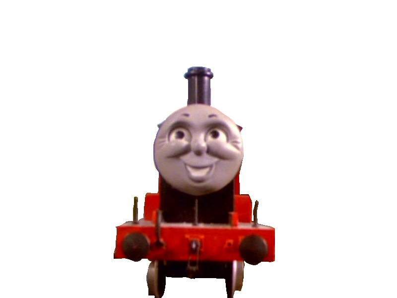 Free download  MMD James the Red Engine (DL) transparent