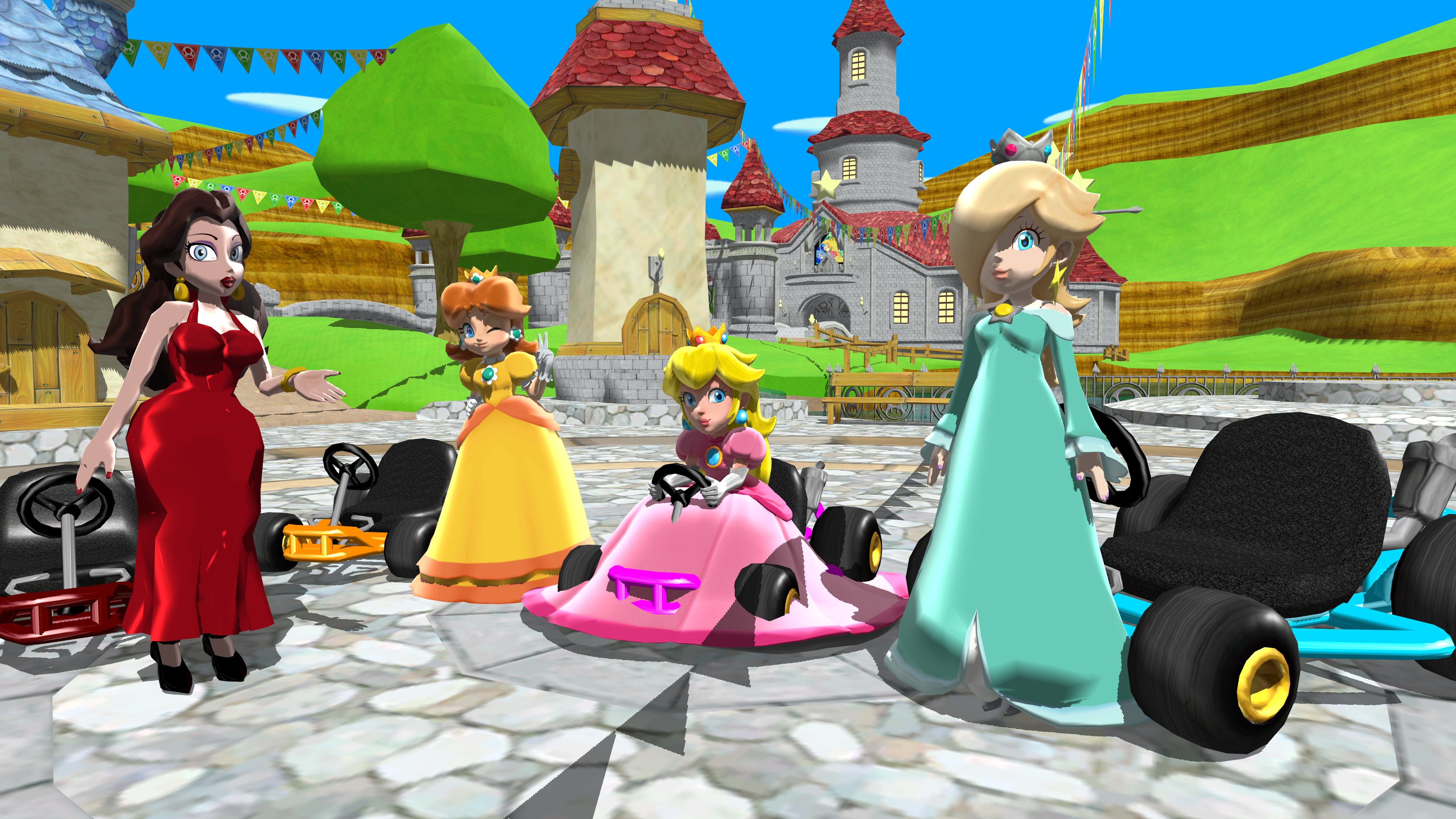 Mario Kart Tour - Girl Power Tour by mrbenio on DeviantArt