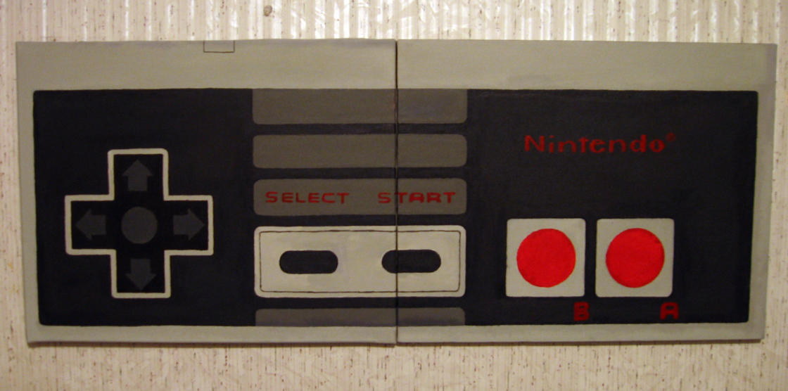NES Controller by TheRealSlimPickins on DeviantArt