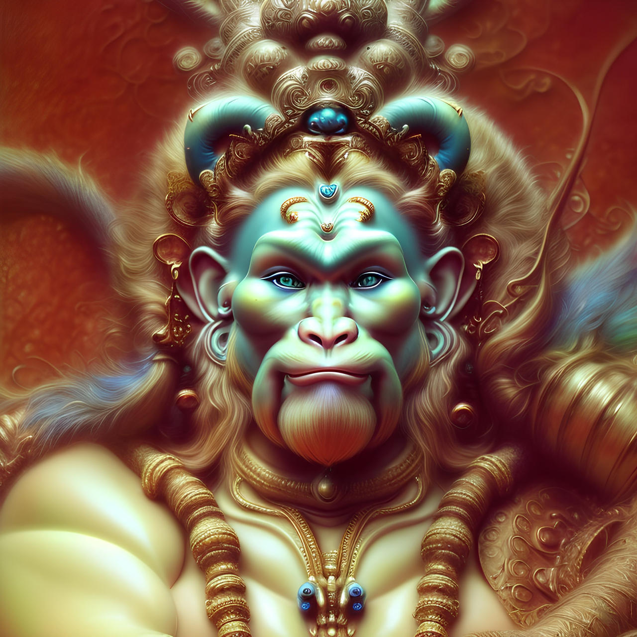 Hanuman by UniversalOm on DeviantArt
