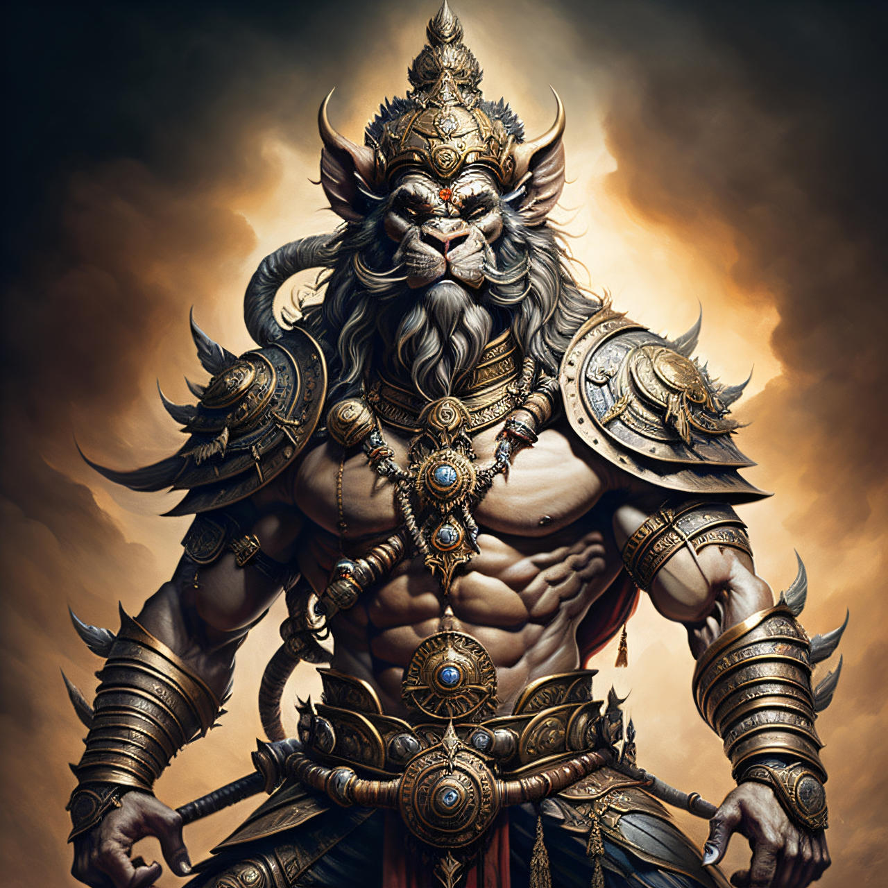 Lord Hanuman by UniversalOm on DeviantArt