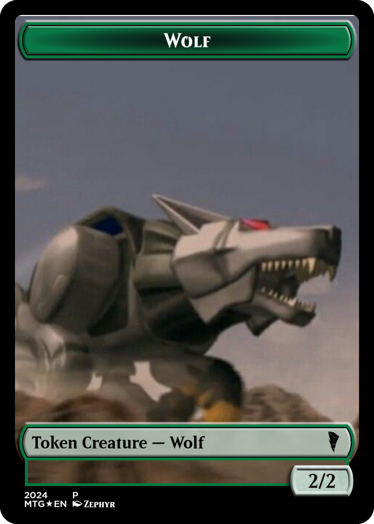 Coldwalker Token Wolf Token by Motoyatsu on DeviantArt