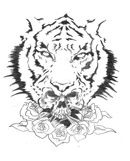 Tiger Skull by kaliburstudio on DeviantArt